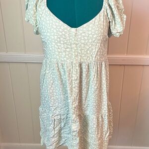 Wild Fable Cream Button-Down Blouse